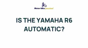 Unveiling the Fascinating Technology Behind the Yamaha R6’s Automatic Transmission