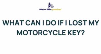 Unlocking the Mystery: Strategies for Retrieving Lost Motorcycle Keys