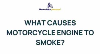 Unveiling the Mysterious Causes of Motorcycle Engine Smoke