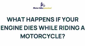 The Silent Threat: What Really Happens When Your Engine Dies Mid-Ride