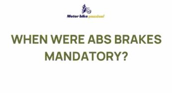 Unraveling the Evolution of Mandatory ABS Brakes in Vehicles