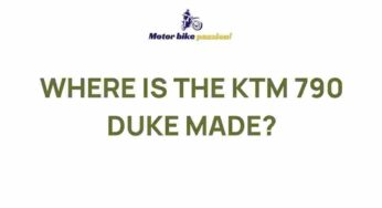 Uncovering the Origins of the KTM 790 Duke