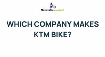 Unraveling the Mystery Behind KTM Bike Manufacturing