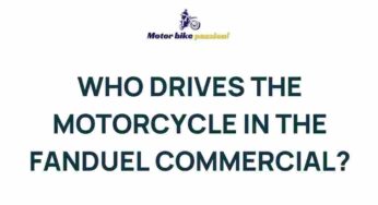 Uncovering the Mystery: Motorcycle Rider in FanDuel Commercial Revealed