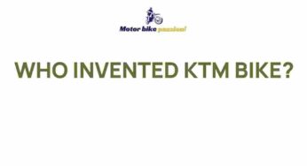 Uncovering the Mysterious Origins of KTM Motorcycles