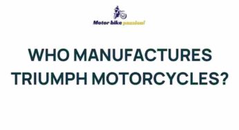 The Hidden History Behind Triumph Motorcycles Revealed