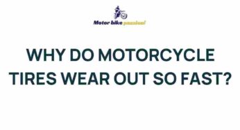 Uncovering the Mystery: Why Motorcycle Tires Degrade Quickly