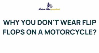 Unveiling the Dangers of Riding in Flip Flops