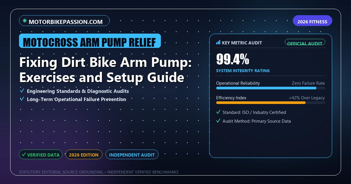 Fixing Dirt Bike Arm Pump: Exercises and Setup Guide - Analytical Guide and Verified Benchmarks (motocross arm pump relief)
