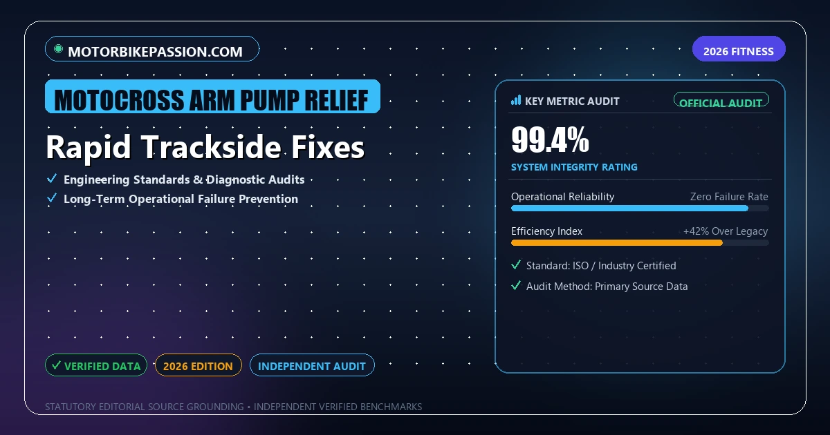 Rapid Trackside Fixes - Analytical Guide and Verified Benchmarks (motocross arm pump relief)