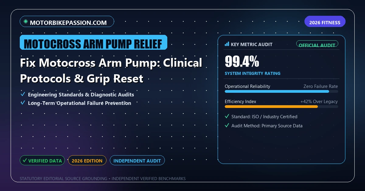 Fix Motocross Arm Pump: Clinical Protocols & Grip Reset - Analytical Guide and Verified Benchmarks (motocross arm pump relief)